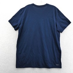 Adidas Shirt Mens Large Blue Short Sleeve Go To Performance Tee Crew Gym Sport