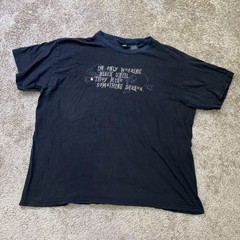 No Boundaries Shirt Mens XL Black Im Only Wearing Black Skull Graphic Tee