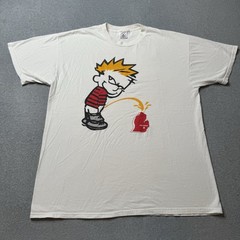 Vintage Delta T Shirt Mens XL White Ann Arbor Sucks Graphic Print Ohio State OSU