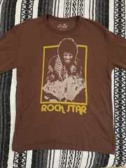 Freeze Rock Icons Jimi Hendrix Rock Star Thermal Long Sleeve Shirt
