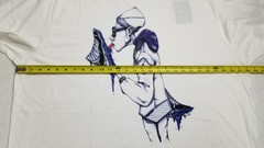 JORDAN XI RETRO 11 CONCORD SHIRT ICEY SOLES WHITE RARE NEW 480613-100 (SIZE 4XL)