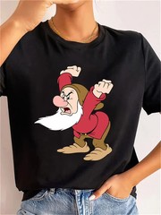 Disney The Seven Dwarfs Cute T-shirt Men Women Unisex 14
