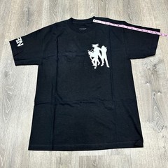 YRN Migos Drop Zone Official Apparel Black Graphic T Shirt Mens Medium