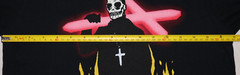 THE WEEKND XO SIZE S ANARCHY TOUR SHIRT MORNING CROSS SKULL FLAMES CONCERT MUSIC