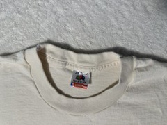 Vintage 1990s 90s Welcome Aboard Cruise Ship Art Deco Vacation Sunset T-Shirt XL