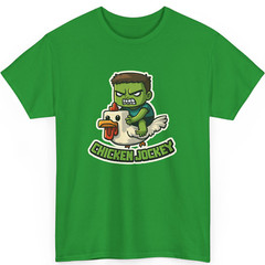 Funny Chicken Jockey T Shirt, Gamer Chicken Ride Games Unisex Kids Adult Top