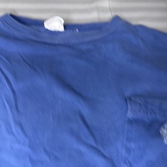 Vintage Robert Bruce Active Sport Tee Mens Blue White Double Cuff Xxl Pocket T
