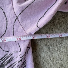 Teddy Fresh Hila Klein Marker Sketch Graphic Art Bear T Shirt Pink Size Medium