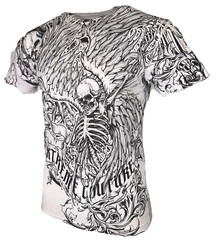 Xtreme Couture by Affliction Men’s T-Shirt ACCUSER Skull Biker