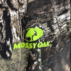 Mossy Oak by Staghorn Mens Tshirt Size Large Camo Long Sleeve Crewneck Hunting