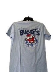 Buc-ee’s I Washed My Hands At Buc-ee’s Light Blue Graphic T-Shirt