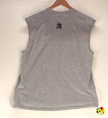 Vintage 90s Y2K Anvil Boston Marathon T-Shirt Sleeveless Skater Muscle Tee USA L