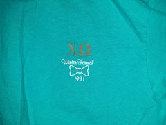 Vintage 90s Chi Omega Owl Winter Formal Clemson Sorority Shirt Hanes Beefy