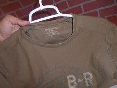 BANANA REPUBLIC MENS SOFT FEEL BROWN TSHIRT SIZE LARGE