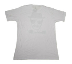 Breaking Bad Mens Walter White Heisenberg White Tee Shirt New S, M, L