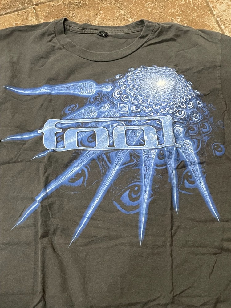 TOOL Band T-Shirt Spectre Spikes Los Angeles California 2-Sided 2018 Concert L