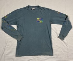 Teddy Fresh Pink Acid Trip Long Sleeve T-Shirt Medium