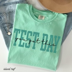 Test Day Shirt You got this shirt Comfort colors Teacher Test Day Shirt Test