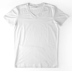 US Men Slim Fit Short Sleeve V Neck Stylish Men s Tee Shirt Tops Blouse White