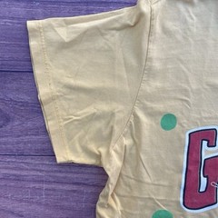 Vintage 2002 Nickelodeon Sponge Bob Square Pants Yellow V Neck Shirt 26×28 L-XL