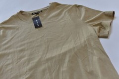 Michael Kors Men’s Tee Shirt Size M Sand Brown – Textured Fabric