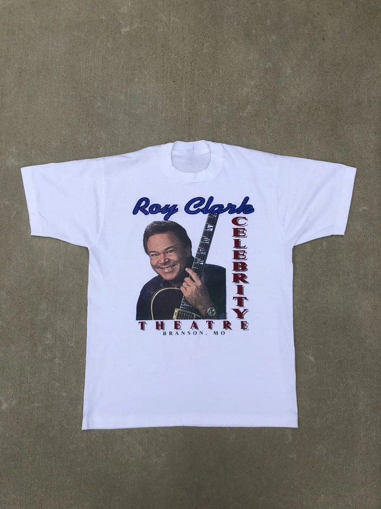 Vintage Roy Clark Tour T-shirt All Size S to 5XL LL227