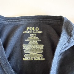 Polo Ralph Lauren T Shirt Mens Sz L Black Red Pony Short Sleeve Slim Fit