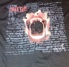 Kittie Oracle Tour Concert Shirt Never worn Size L Morgan Mercedes Lander Metal
