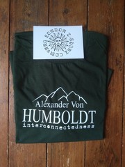 Alexander Von Humboldt T-Shirt – ‘Interconnectedness’, Environment, S-XXL