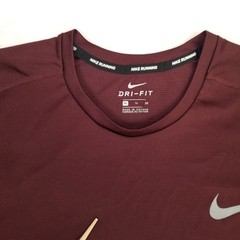Nike Dri-FIT Men’s Maroon Short Sleeve Running T-Shirt XL Workout Gym Classic