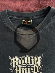 Vintage ODM Rollin Hard Lowrider Cholo Graphic Shirt-2XL-Y2K-Read-La Raza-2002