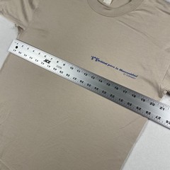 Vtg 80s Habitat For Humanity Tee L Beige El Salvador Floorplan Blueprint Art USA