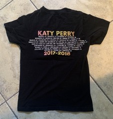 Katy Perry Witness Tour T-Shirt X-Small December 20, 2017 Miami, FL