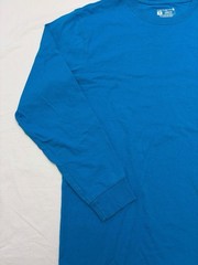 Carhartt Mens M Loose Fit Long Sleeve T-Shirt Blue Sleeve Logo K231 Workwear