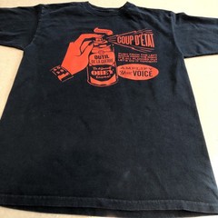 Obey Navy Blue & Red “Coup D ‘Etat” Graphic T-Shirt Sz M