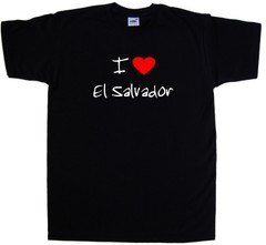 I Love Heart El Salvador T-Shirt