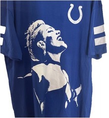 P!NK Pink Alecia Moore Concert TShirt ’24 Summer Carnival Colts Mens XL Blue New