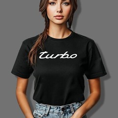 Classic Turbo Sports Car Unisex Cotton T-Shirt