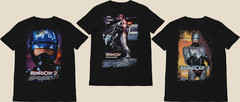 Robocop Collection – Movie Poster inspired Unisex Black T-Shirts