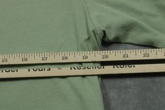 RVCA Balance Of Opposites Shirt Mens Medium Green Crocodile Sunset Graphic Tee