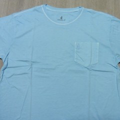 JOHNNIE O Mens L LARGE T SHIRT DALE 2.0 HAZE BLUE SHORT SLEEVE GOLF TEE