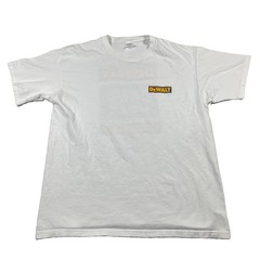 DeWALT 36 Volt Graphic T Shirt White XL Power Of Cordless Tool USA