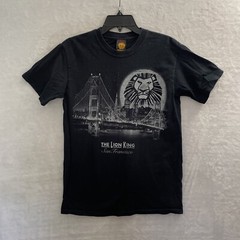 Disney The Lion King Play Mens T Shirt Black Graphic Small Cotton Crew Neck