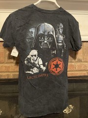 Star Wars Darth Vader C-Life Group Men’s T Shirt Size M Black NWT Acid Wash AOP