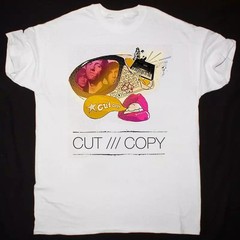 Cut Copy Poster White Color Full Size Shirt Gift For Fan BL2029