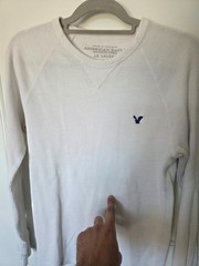American Eagle Men’s Thermal Long Sleeve Shirts — Size Large — Set of 2