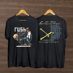 Rush Rock Band Rolling the Bones Pushead Deadstock Tour 1991 T-Shirt