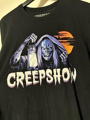 Fright Rags Creepshow Horror Movie T Shirt Black Graphic Tee Size L