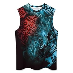 Viking Muscle 3D Tank Top
