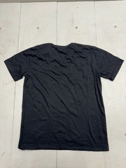 Kenneth Cole Reaction Solid Black Basic Casual Short Sleeve T Shirt Mens Size L